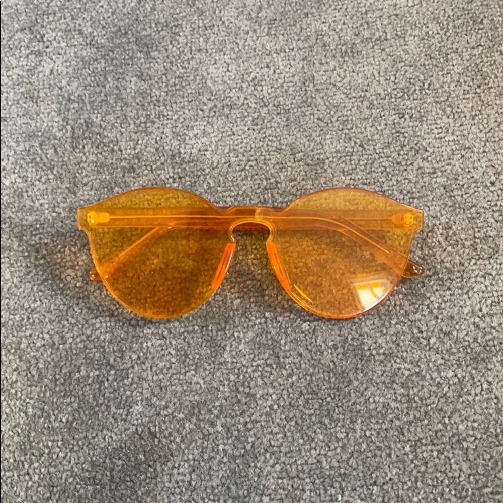 Orange & Green Sunglasses